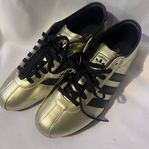 New adidas Originals Tokyo Women's 8 Us Sneakers JQ0594 Gold Metallic Core Black